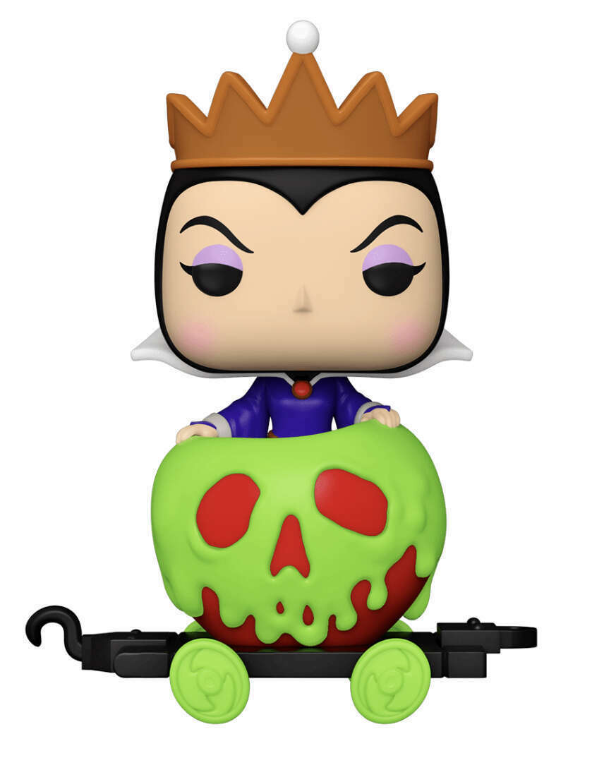 FUNKO POP! DISNEY [TRAINS]: VILLAINS - EVIL QUEEN IN CART **FUNKO SHOP EXCLUSIVE** #16