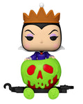FUNKO POP! DISNEY [TRAINS]: VILLAINS - EVIL QUEEN IN CART **FUNKO SHOP EXCLUSIVE** #16