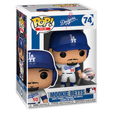 FUNKO POP! MLB: LOS ANGELES DODGERS [L.A.] - MOOKIE BETTS [WHITE HOME JERSEY] #74