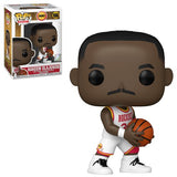 FUNKO POP! BASKETBALL [NBA LEGENDS]: HOUSTON ROCKETS - HAKEEM OLAJUWON [WHITE HOME JERSEY] #106