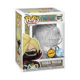 Funko Pop! ANIMATION: ONE PIECE SANJI with RED SUIT SOBA MASK #1277 [EXCLUSIVE]