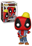 Funko Pop! MARVEL Deadpool CONSTRUCTION WORKER *SPECIAL EDITION*