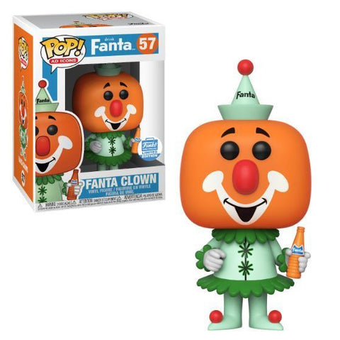 FUNKO POP! AD ICONS - FANTA CLOWN **FUNKO SHOP EXCLUSIVE** #57