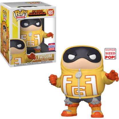 FUNKO POP! ANIMATION: MY HERO ACADEMIA [MHA] - 6" FATGUM [TASHIRO TOYOMITSU] **2021 VIRTUAL FUNKON EXCLUSIVE** #985