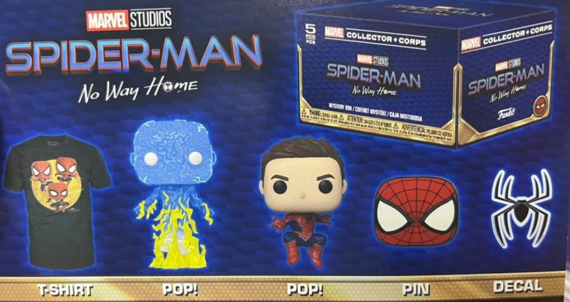 FUNKO POP! MARVEL COLLECTOR CORPS NO-WAY-HOME SPIDER-MAN BOX *PREORDER*