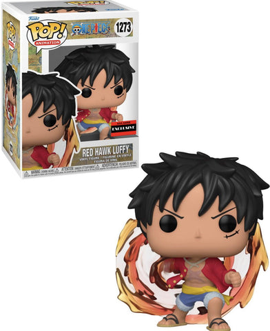 FUNKO POP! ANIMATION: ONE PIECE MONKEY D LUFFY RED HAWK #1273 **AAA EXCLUSIVE**