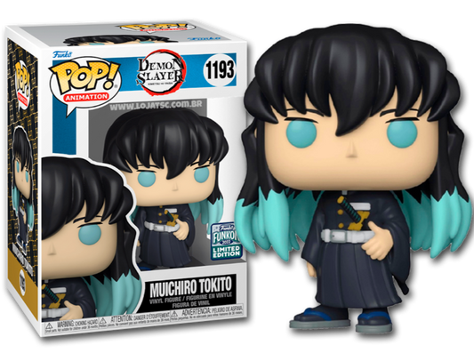 FUNKO POP! ANIMATION: DEMON SLAYER - MUICHIRO TOKITO [2022 FUNKON SHARED CONVENTION EXCLUSIVE] #1193