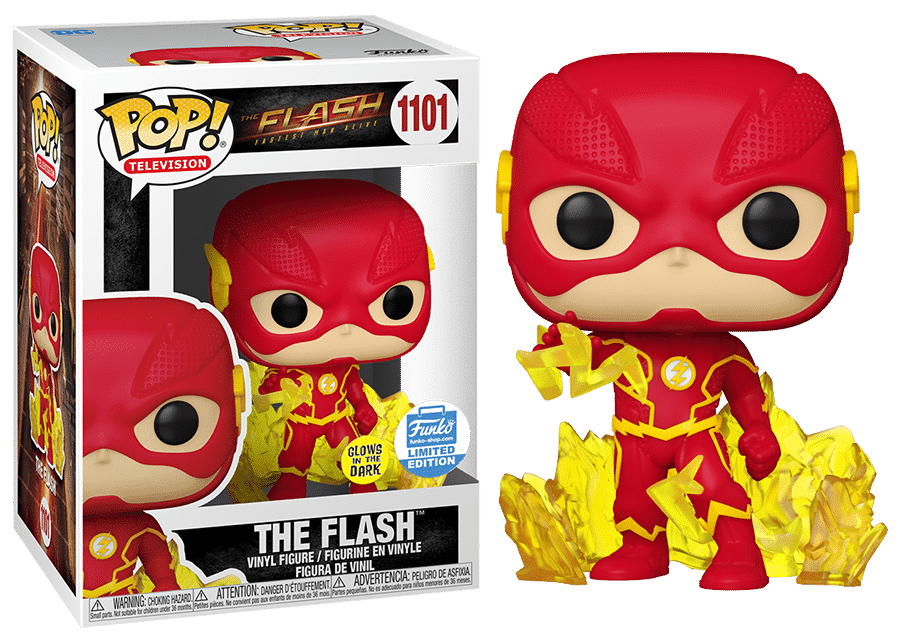 FUNKO POP! TELEVISION [DC] - THE FLASH [SPEED FORCE - GITD] **FUNKO SHOP EXCLUSIVE** #1101