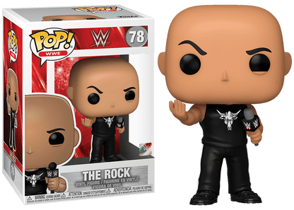 FUNKO POP! WWE - THE ROCK [ON MICROPHONE] #78