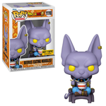 Funko Pop! Animation - Dragon Ball Super - Beerus Eating Noodle #1110 [HOT TOPIC EXCLUSIVE]