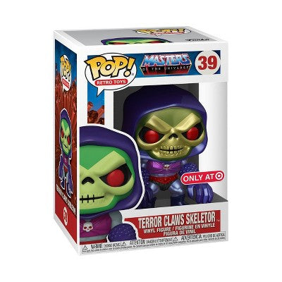 Funko Pop! Masters of the Universe - METALLIC SKELETOR with TERROR CLAWS *VARIANT*