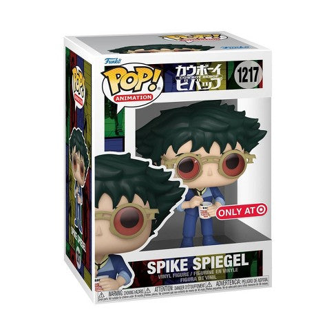 Funko Pop! Cowboy Bebop Spike Spiegel eating Noodles #1217 [TARGET EXCLUSIVE]