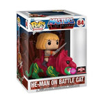 Funko Pop! Rides: Masters Of The Universe - He-Man On Battle Cat (Flocked) #84 [TargetCon Exclusive]