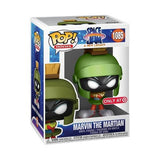 Funko Pop! MOVIE SPACE JAM 2 NEW LEGACY COLLECTORS BOX MARVIN THE MARTIAN METALLIC & TEE *TARGET EXCLUSIVE* #1085