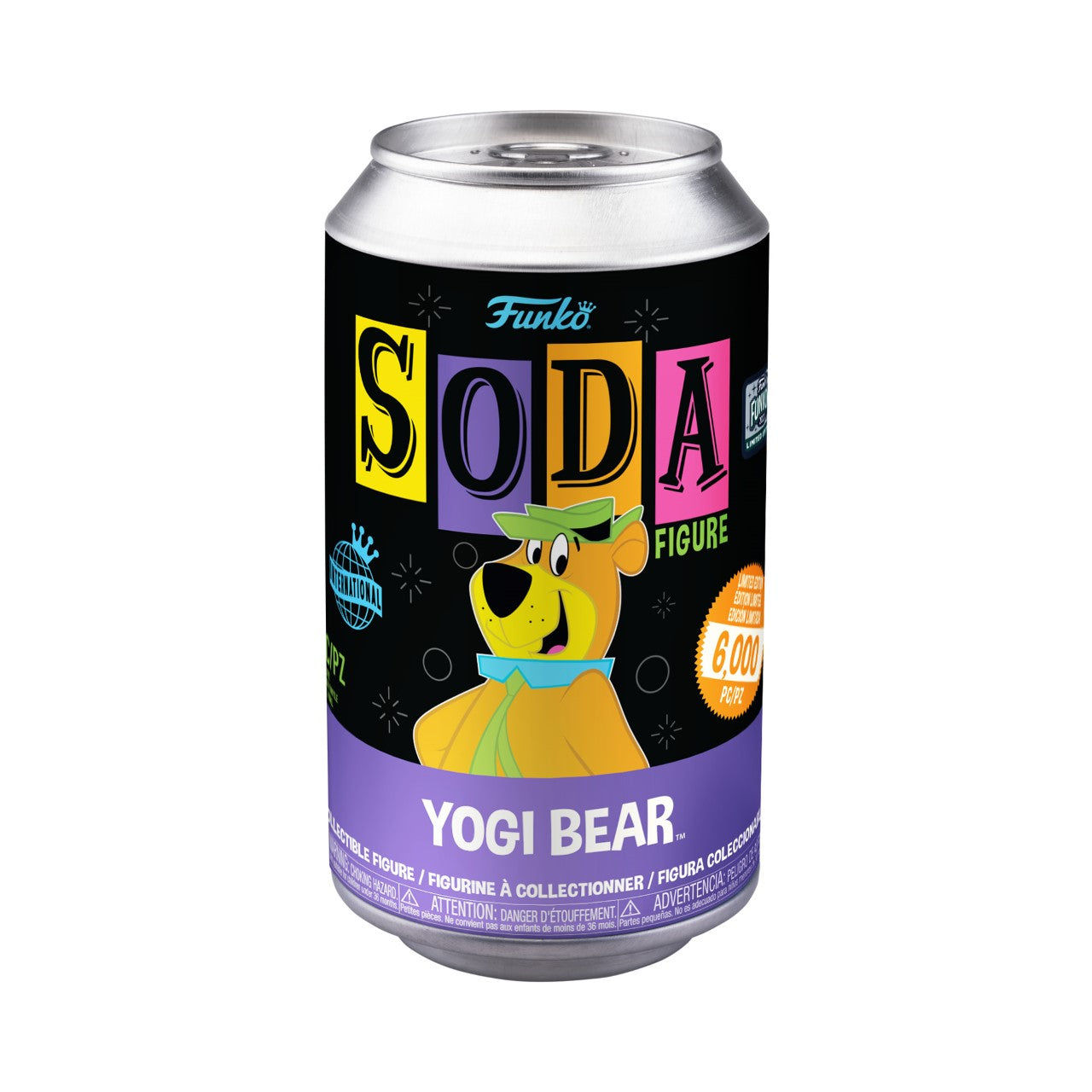 2022 FUNKON II HANNA BARBERA YOGI BEAR SODA VINYL LIMITED EDITION *MY POPS EXCLUSIVE*
