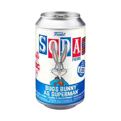 BUGS BUNNY AS SUPERMAN FUNKO SODA VINYL [WONDROUS CON EXCLUSIVE] [MYPOPS EXCLUSIVE]