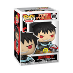 Funko Pop! Animation Fire Force - SHINRA with FIRE Glow in the dark *SPECIAL EDITION* #981
