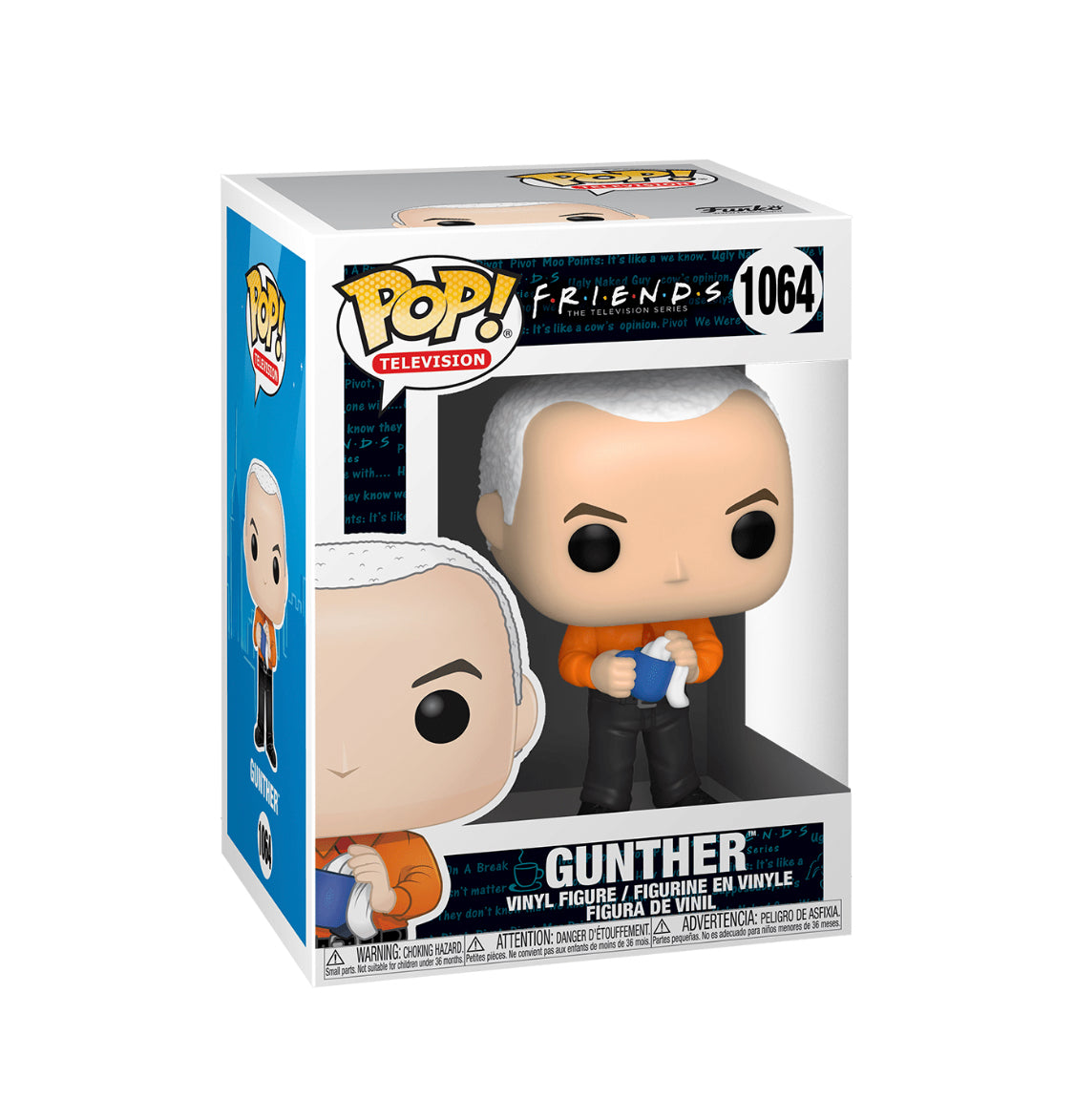 FUNKO POP! TELEVISION: FRIENDS - GUNTHER #1064