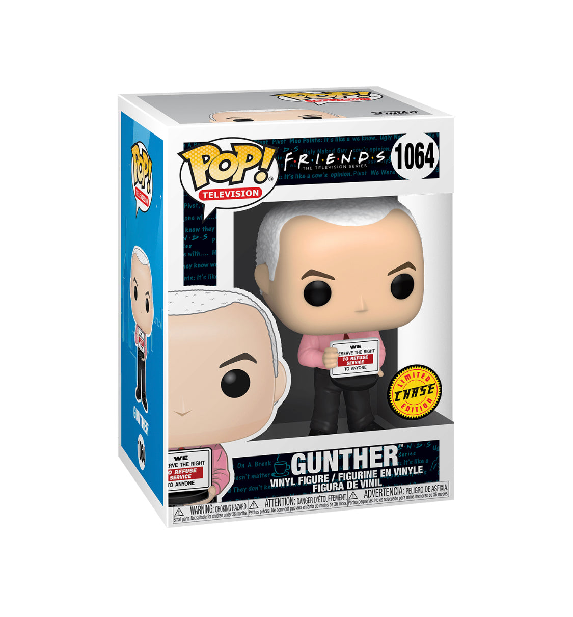 FUNKO POP! TELEVISION: FRIENDS - GUNTHER #1064