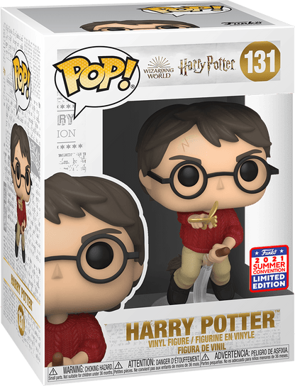 FUNKO POP! HARRY POTTER [WIZARDING WORLD] - HARRY POTTER [CATCHING WINGED KEY] **2021 VIRTUAL FUNKON EXCLUSIVE** #131