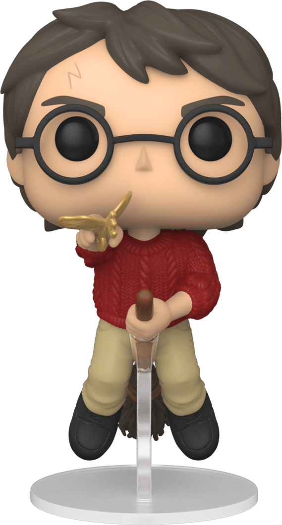 FUNKO POP! HARRY POTTER [WIZARDING WORLD] - HARRY POTTER [CATCHING WINGED KEY] **2021 VIRTUAL FUNKON EXCLUSIVE** #131