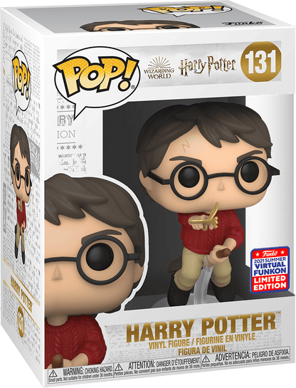 FUNKO POP! HARRY POTTER [WIZARDING WORLD] - HARRY POTTER [CATCHING WINGED KEY] **2021 VIRTUAL FUNKON EXCLUSIVE** #131
