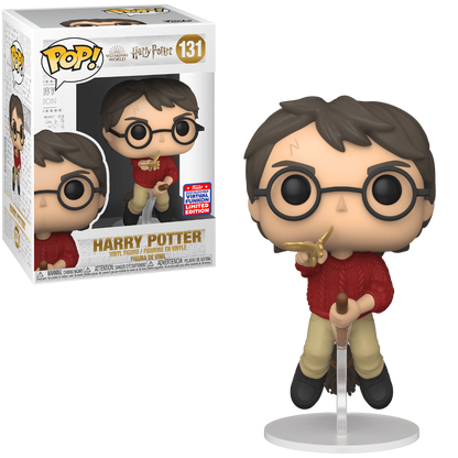 FUNKO POP! HARRY POTTER [WIZARDING WORLD] - HARRY POTTER [CATCHING WINGED KEY] **2021 VIRTUAL FUNKON EXCLUSIVE** #131