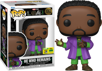 FUNKO POP! MARVEL: LOKI [TV SERIES] - HE WHO REMAINS **2022 SDCC EXCLUSIVE** #106210