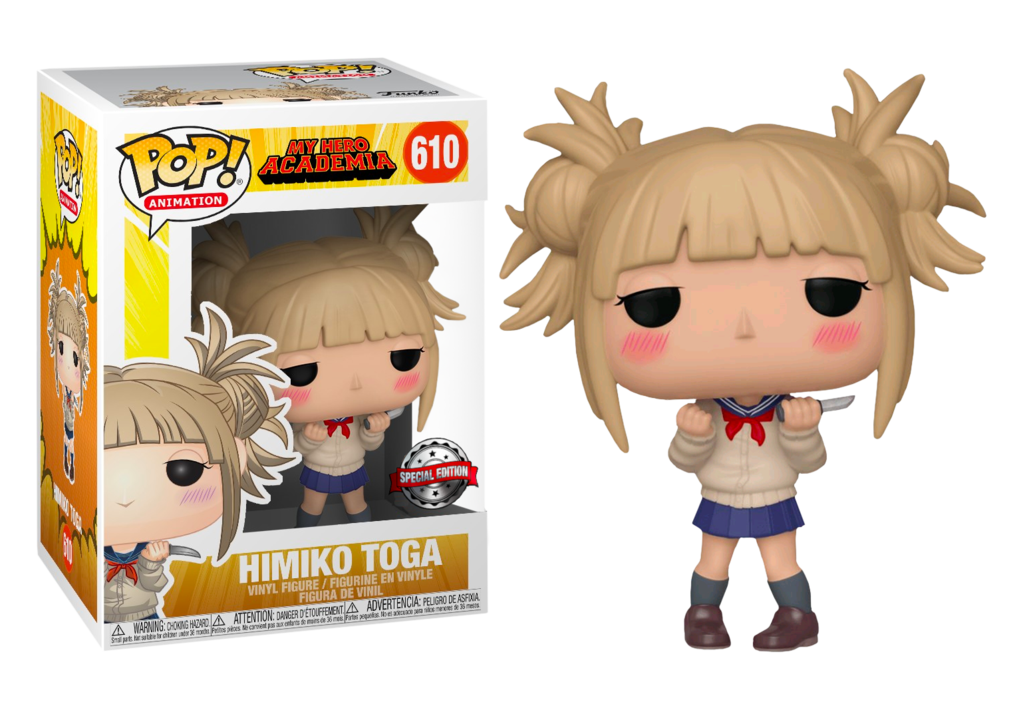 FUNKO POP! ANIMATION: MY HERO ACADEMIA [MHA] - HIMIKO TOGA **AAA ANIME EXCLUSIVE** #610