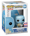 Funko Pop! Games: Pokemon - Squirtle (Diamond) #504 [2021 Convention Exclusive]