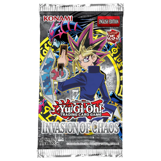 YUGIOH - 25TH ANNIVERSARY - INVASION OF CHAOS BOOSTER BOX