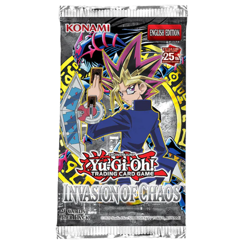 YUGIOH - 25TH ANNIVERSARY - INVASION OF CHAOS BOOSTER BOX