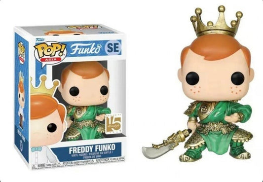 Funko Pop! Freddy Funko as GUAN YU 15th ANNIVERSARY #SE ASIA EXCLUSIVE LIMITED