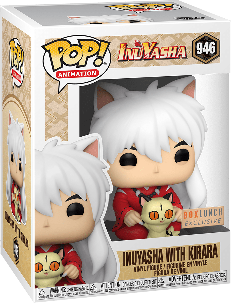 FUNKO POP! ANIMATION: INUYASHA - INUYASHA W/ KIRARA **BOXLUNCH EXCLUSIVE** #946