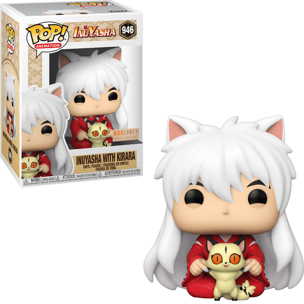 FUNKO POP! ANIMATION: INUYASHA - INUYASHA W/ KIRARA **BOXLUNCH EXCLUSIVE** #946