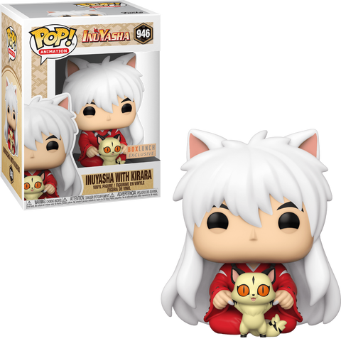 FUNKO POP! ANIMATION: INUYASHA - INUYASHA W/ KIRARA **BOXLUNCH EXCLUSIVE** #946