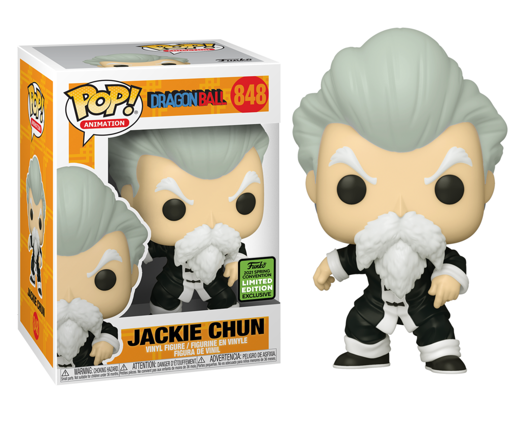 FUNKO POP! ANIMATION: DRAGON BALL - JACKIE CHUN **2021 ECCC EXCLUSIVE** #848
