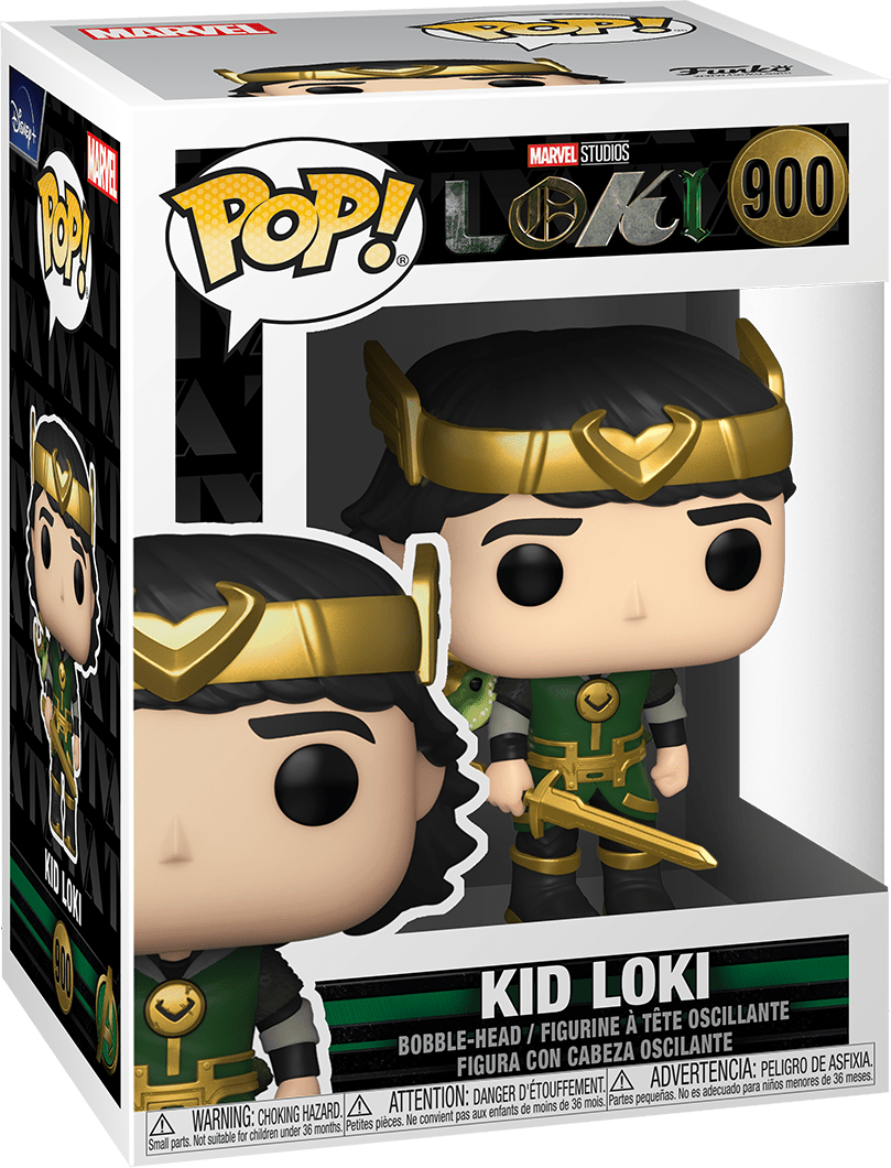 FUNKO POP! MARVEL: LOKI [TV SERIES] - KID LOKI #900