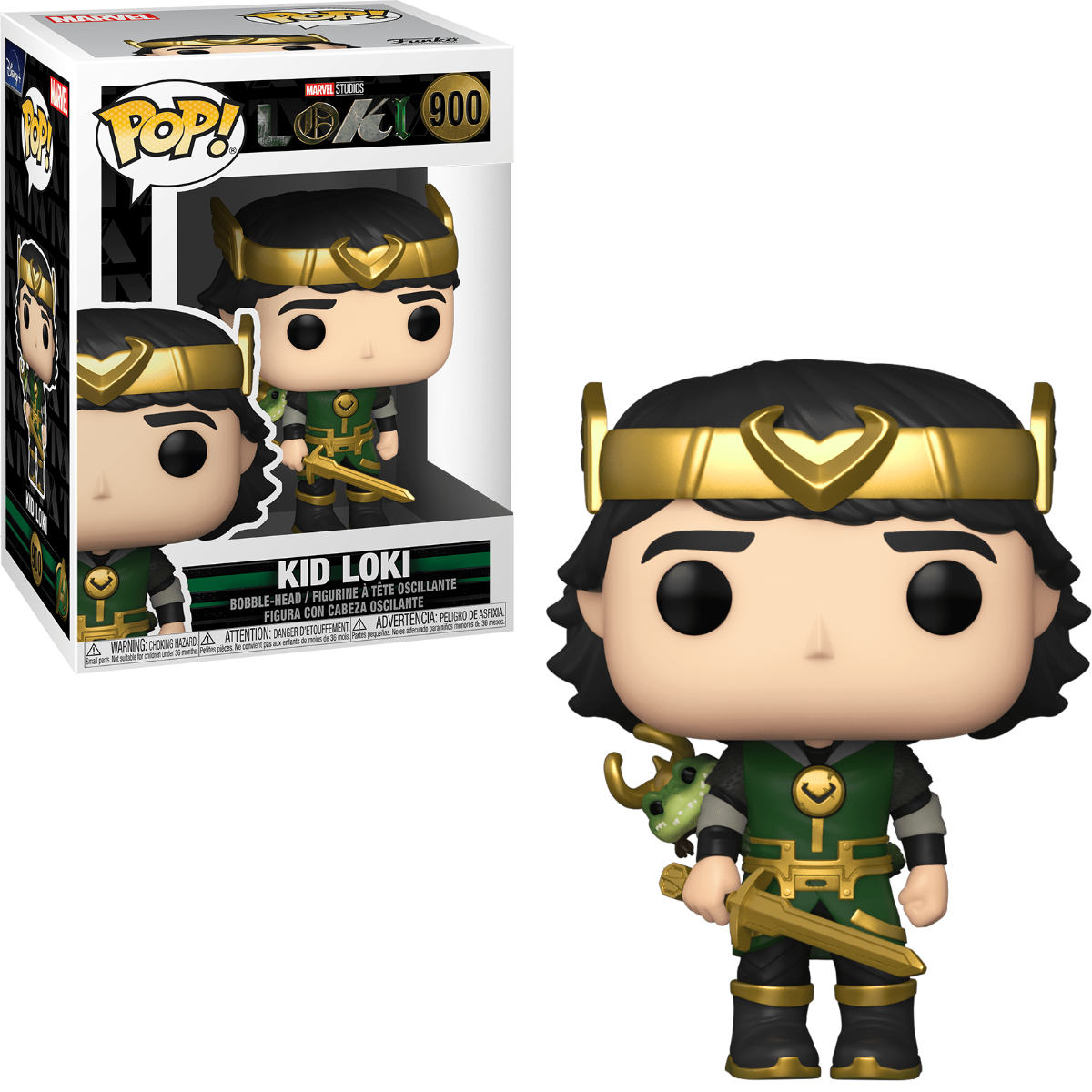 FUNKO POP! MARVEL: LOKI [TV SERIES] - KID LOKI #900