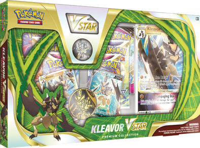 Pokemon TCG: Sword & Shield - Kleavor VStar Premium Collection Box Set