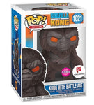 FUNKO POP! MOVIES: GODZILLA VS. KONG - KONG WITH BATTLE AXE [FLOCKED] #1021