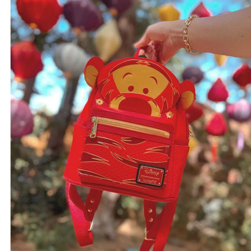 LOUNGEFLY DISNEY WINNIE THE POOH - TIGGER CHINESE NEW YEAR EXCLUSIVE MINI BACKPACK