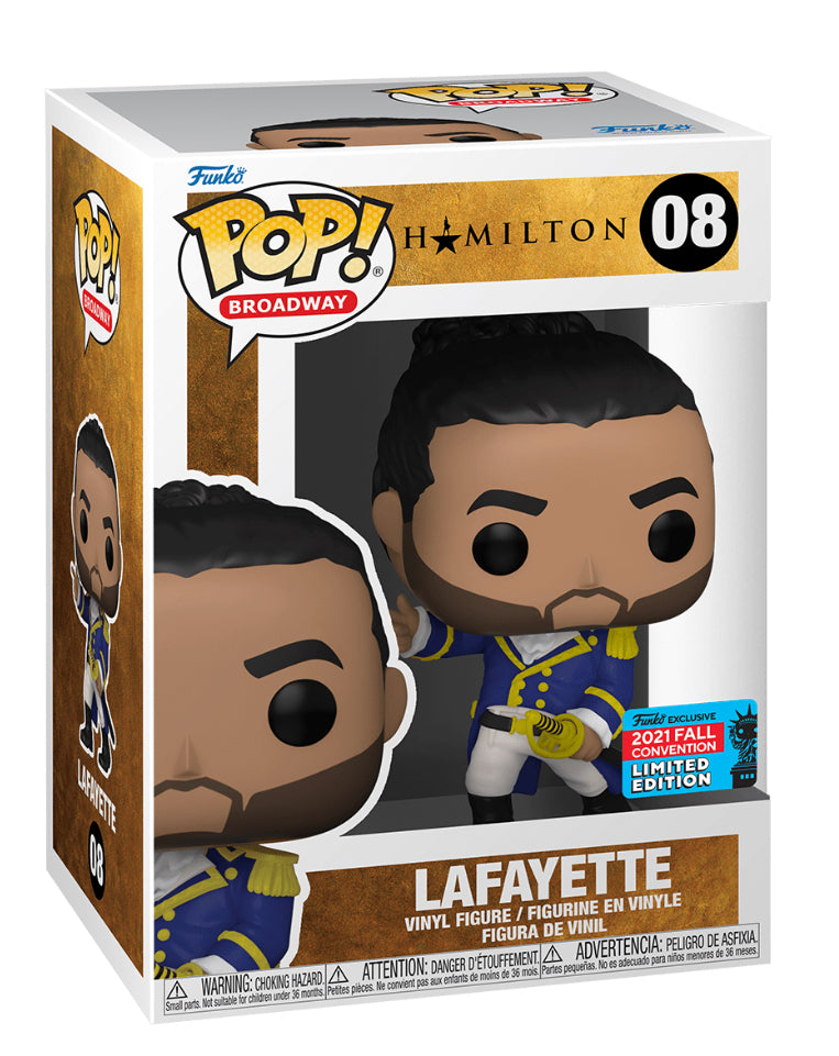 FUNKO POP! BROADWAY: HAMILTON - LAFAYETTE **2021 NYCC EXCLUSIVE** #08