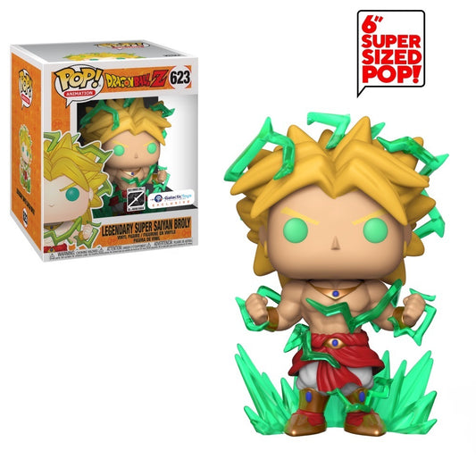 FUNKO POP! ANIMATION: DRAGON BALL Z [DBZ] - 6" LEGENDARY SUPER SAIYAN [SSJ] BROLY **GALACTIC TOYS EXCLUSIVE** #623