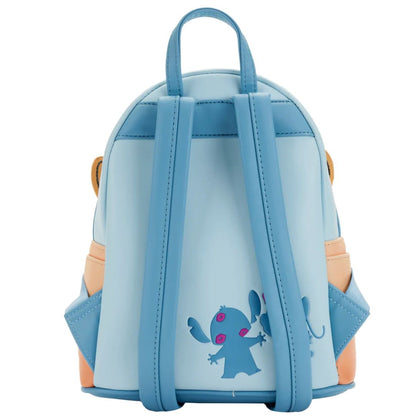 LOUNGEFLY DISNEY LILO & STITCH ANGEL & STITCH DATE NIGHT MINI BACKPACK