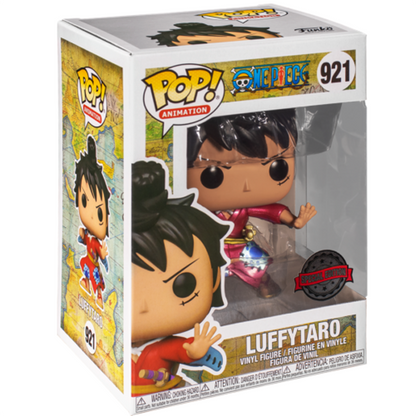 FUNKO POP! ANIMATION: ONE PIECE - LUFFYTARO [IN KIMONO - METALLIC] **HOT TOPIC EXCLUSIVE** #921