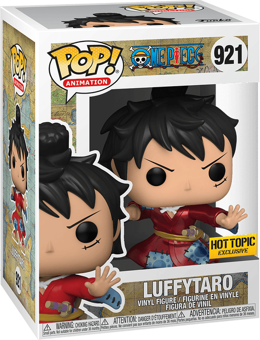 FUNKO POP! ANIMATION: ONE PIECE - LUFFYTARO [IN KIMONO - METALLIC] **HOT TOPIC EXCLUSIVE** #921