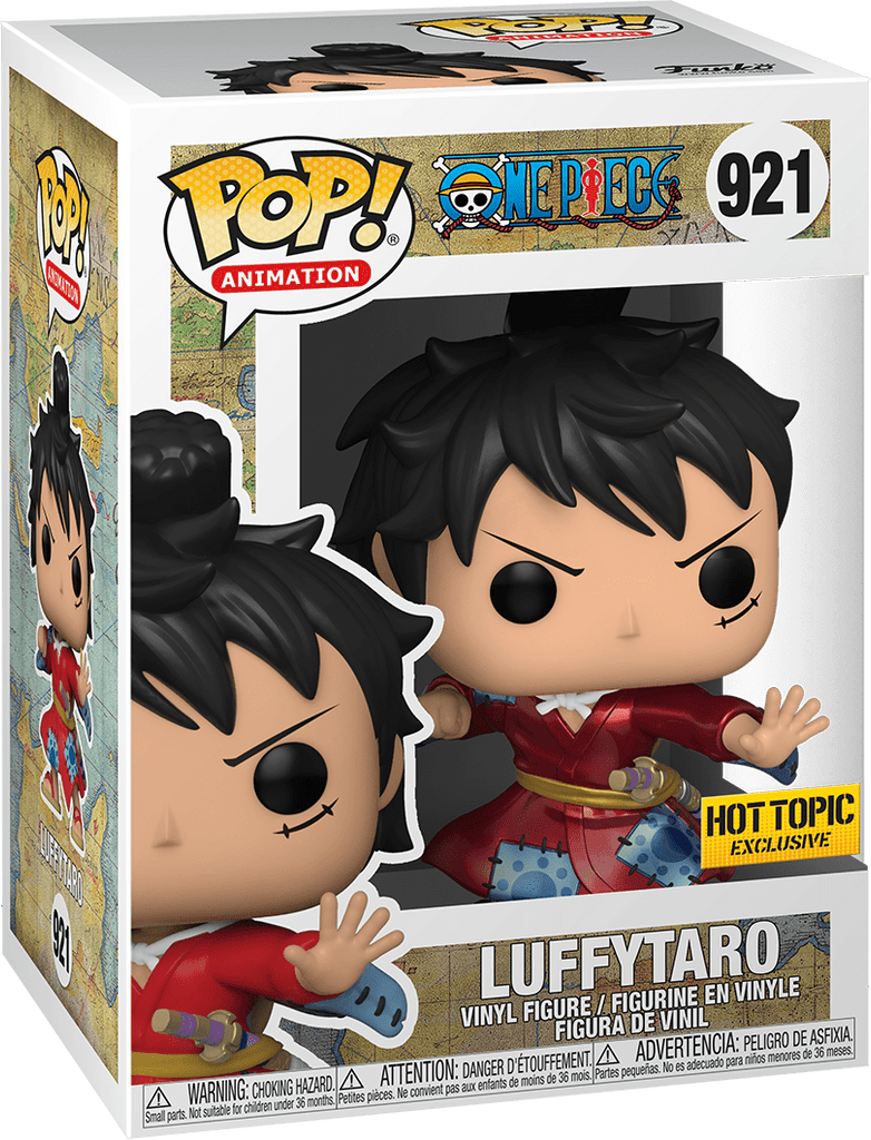 FUNKO POP! ANIMATION: ONE PIECE - LUFFYTARO [IN KIMONO - METALLIC