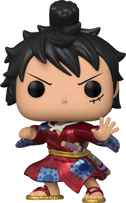 FUNKO POP! ANIMATION: ONE PIECE - LUFFYTARO [IN KIMONO - METALLIC] **HOT TOPIC EXCLUSIVE** #921