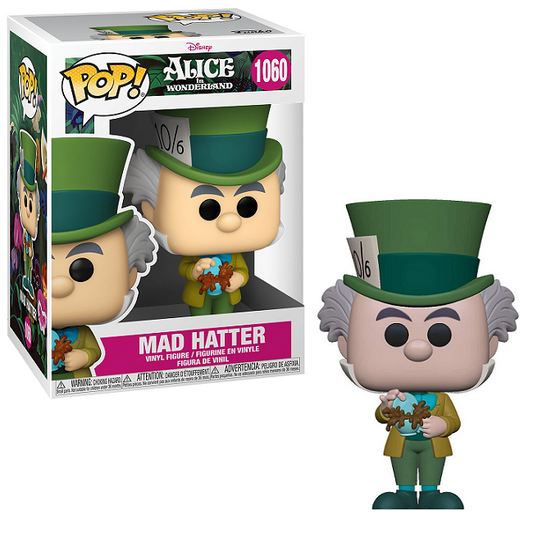 Funko Pop! Disney Alice in Wonderland MAD HATTER 70th Anniversary #1060